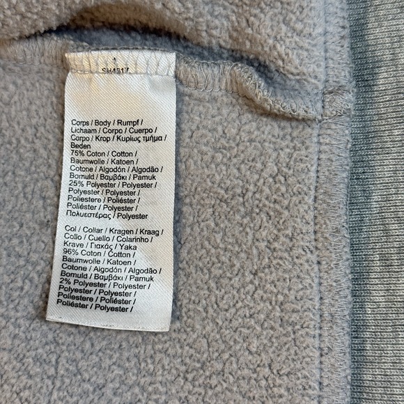 Lacoste Mens XXL Full Zip Alligator Mock Neck Jacket Long Sleeve Sweater Preppy - Picture 14 of 15